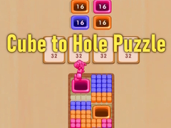 Hra Cube to Hole Puzzle