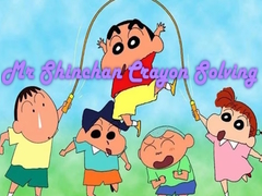 Hra Mr Shinchan Crayon Solving