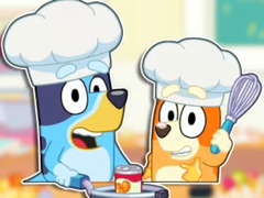 Hra Jigsaw Puzzle: Bluey & Bingo Fancy Cooking