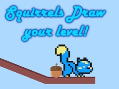 Hra Squirrels Draw your level!