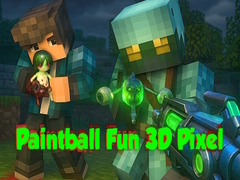 Hra Paintball fun 3D Pixel 