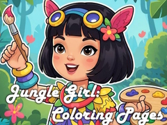 Hra Jungle Girl: Coloring Pages