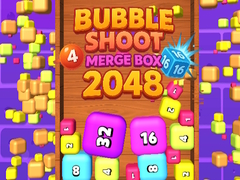 Hra Bubble Shoot Merge Box 2048