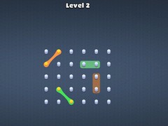 Hra Move the Rubber Bands Logic puzzle