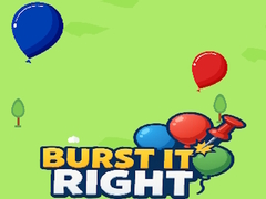 Hra Burst It Right