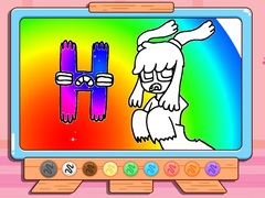 Hra Coloring Book: Alphabet Lore H