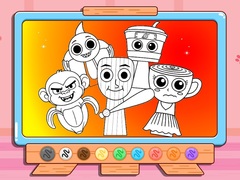 Hra Coloring Book: Sprunki Italian Brainrot Mod