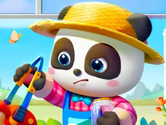 Hra Jigsaw Puzzle: Baby Panda Little Farmer