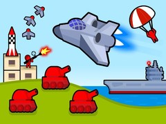 Hra Bomber Plane: 2D Air Strike