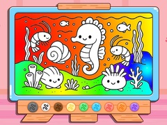 Hra Coloring Book: Kawaii Sea Animals