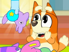 Hra Jigsaw Puzzle: Bluey Toy Claw Machine