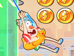 Hra Alien Chase Swing and Fly