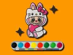 Hra Labubu Coloring Adventure
