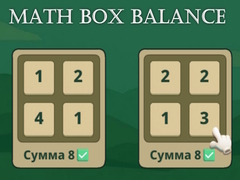 Hra Math Box Balance