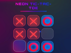 Hra Neon Tic Tac Toe