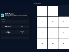 Hra Sliding Puzzle