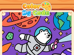 Hra Color By Code Space Bear