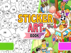 Hra Sticker Art Book 