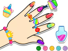 Hra Coloring Book: Nail Art & Bracelet Diy