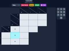 Hra Puzzler Kakuro