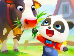 Hra Jigsaw Puzzle: Baby Panda Cow Ranch