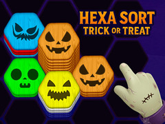 Hra Hexa Sort Trick or Treat