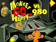 Hra Monkey Go Happy Stage 980