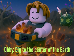 Hra Obby: Dig to the center of the Earth