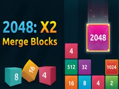 Hra 2048:X2 Merge Blocks