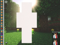 Hra Draw a Skin for Mineblock with Physics