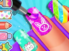 Hra Coloring Book: Girls Nail Art Design