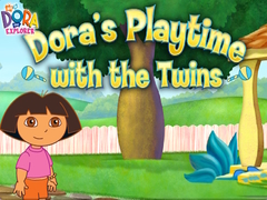 Hra Dora the Explorer Dora's Playtime with the Twins