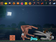 Hra Feed all the Monsters in the Mineblock