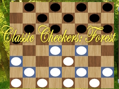 Hra Classic Checkers: Forest