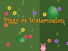 Hra Piggy vs Watermelon