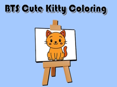 Hra BTS Cute Kitty Coloring