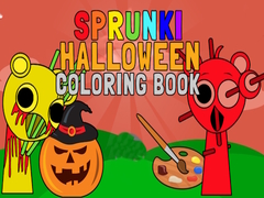 Hra Sprunki Halloween Coloring Book