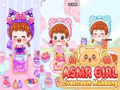 Hra ASMR Girl: Livestream Mukbang
