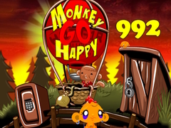 Hra Monkey Go Happy Stage 992