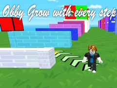 Hra Obby Grow with every step