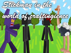 Hra Stickman in the world of craftingience