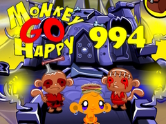 Hra Monkey Go Happy Stage 994