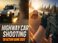 Hra Highway Car Shooting 3D Action Game 2025