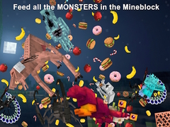 Hra Feed all the MONSTERS in the Mineblock