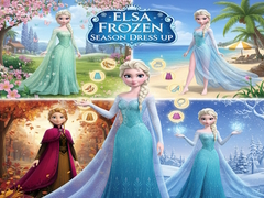 Hra Elsa Frozen Season Dress Up