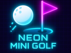 Hra Neon Mini Golf