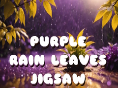 Hra Purple Rain Leaves Jigsaw