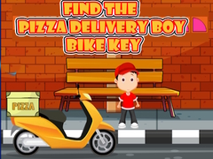 Hra Find the Pizza Delivery Boy Bike Key