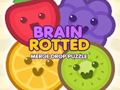 Hra Brain Rotted Merge Drop Puzzle