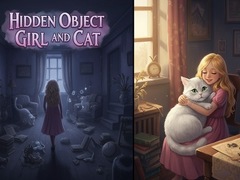 Hra Hidden Object - Girl and Cat